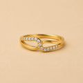 Luna Duo Crystal Ring
