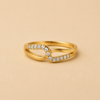 Luna Duo Crystal Ring