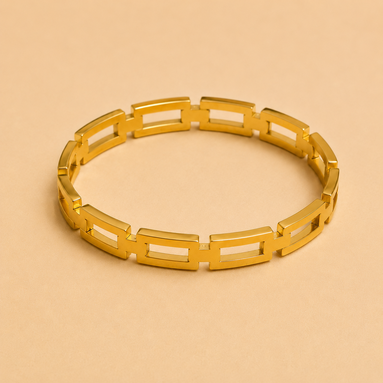 Monarch Link Gold Bracelet