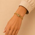 Infinity Knot Luxe Bangle