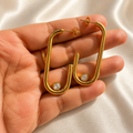 Nova Crystal Hoops