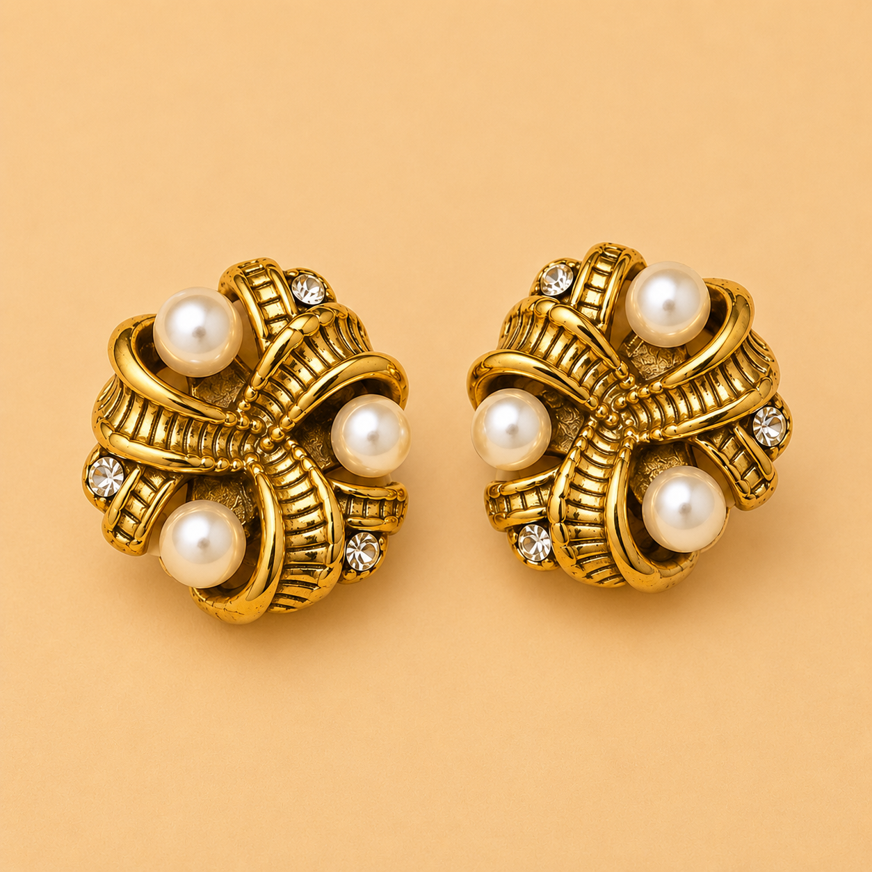 Pearl Bloom Studs