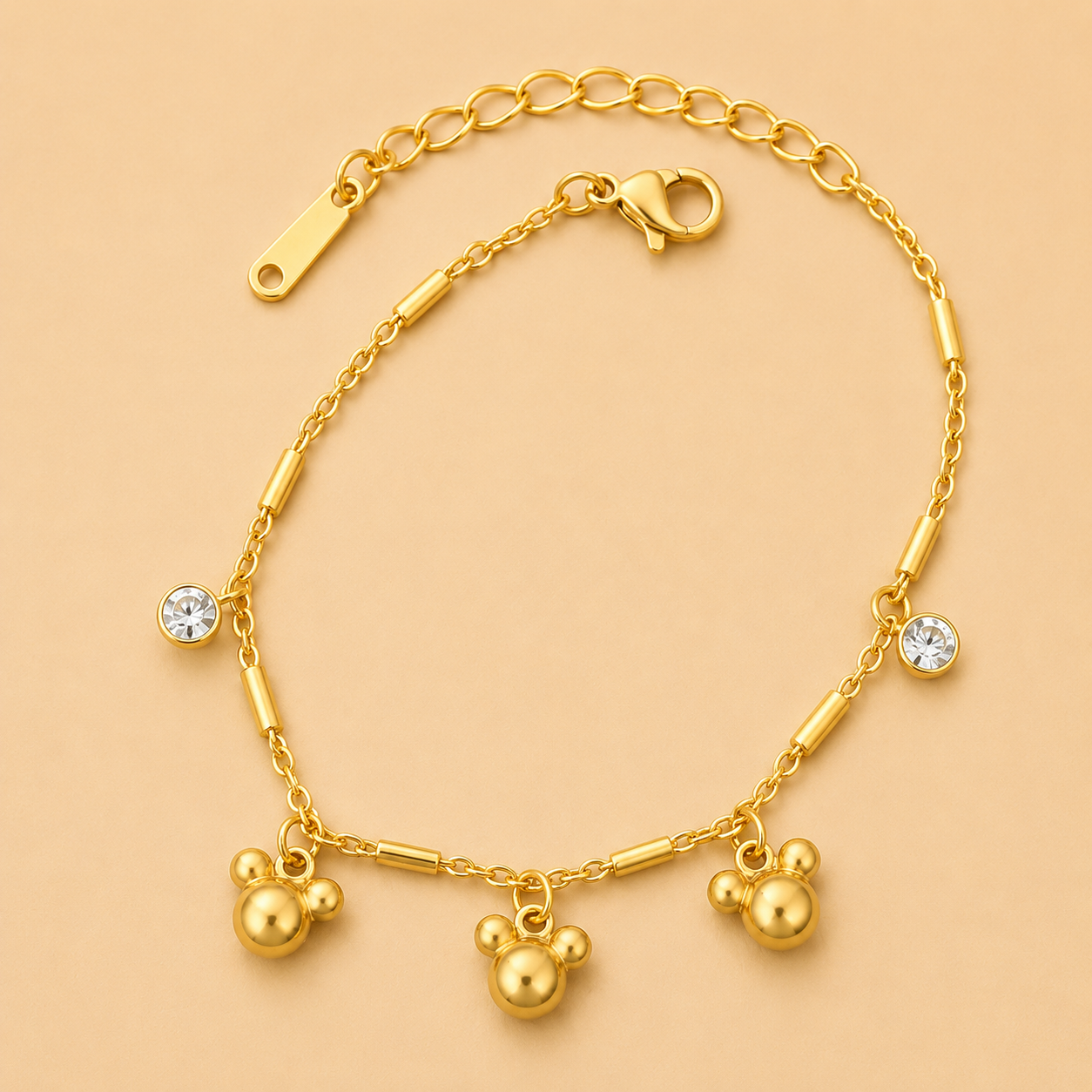 Celeste Mouse Charm Bracelet