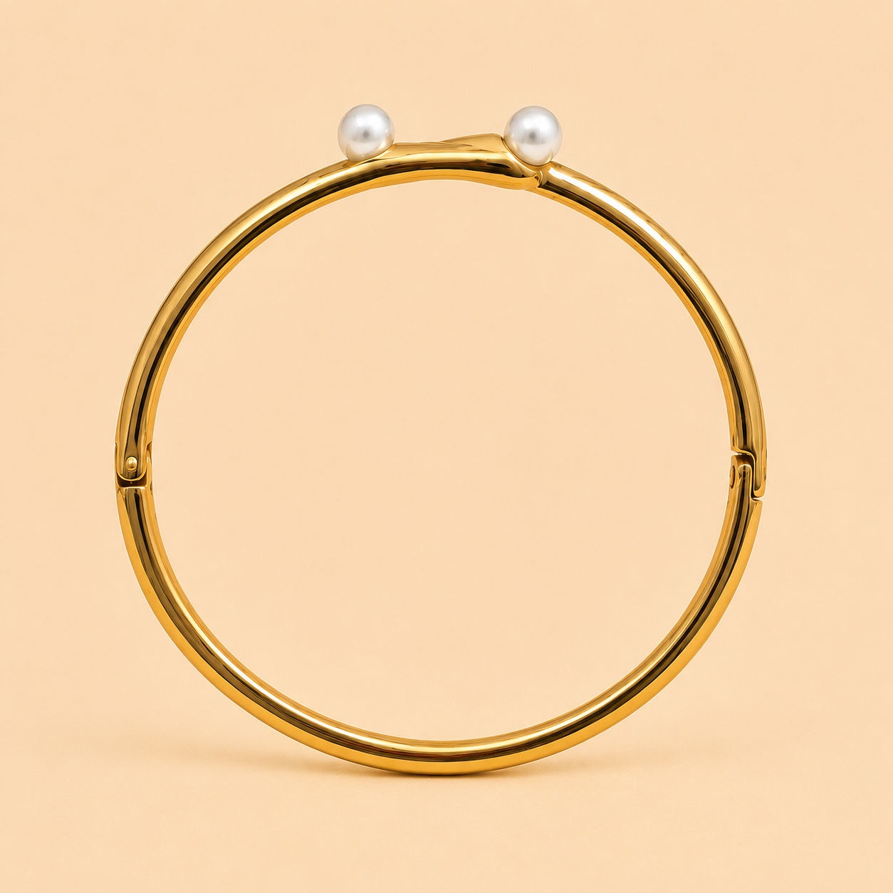 Pearl Duo Elegance Bangle