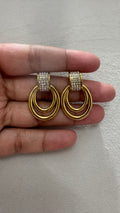 Studded earrings