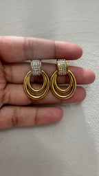 Studded earrings